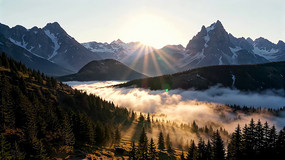 ɽ���ճ�ɭ����Ȼ���