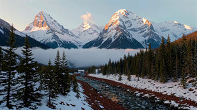 ѩɽɭ�ֺ�����Ȼ���