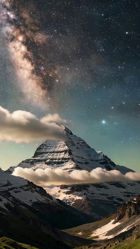 ѩɽ�ǿ���Ȼ�羰�ز�