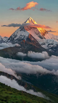 ѩɽ�ƺ�׳����Ȼ���