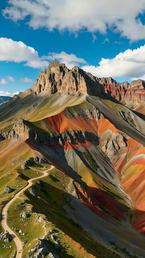 ��ɫɽ����Ȼ���