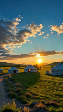 ��ԭ�����µ��ɹŰ��羰