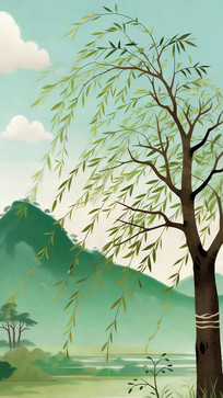 ������Ȼ���廭�ز�