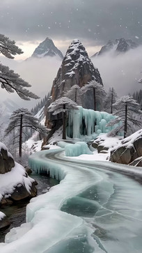 ����ѩɽ������Ȼ����