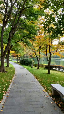 ��԰�������񲽵���ɫ