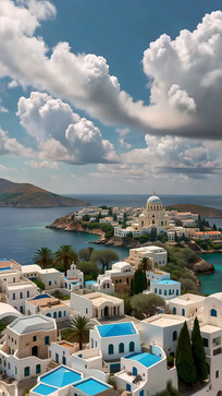 ���߰�ɫ����Ⱥ�羰