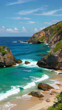 ���߽�ʯɳ̲��Ȼ����