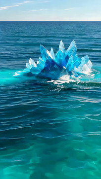 �����е���ɫˮ��״����