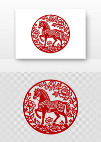 ��ɫ��ֽ������뻨��ͼ��