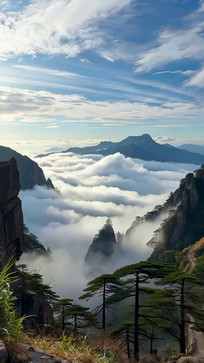 ��ɽ�ƺ���Ȼ��⾰ɫ