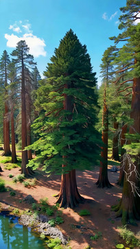 ɭ�ָߴ���ľ��Ȼ����ز�