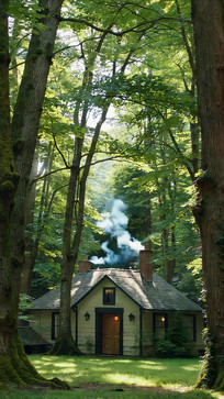 ɭ���е�С�ݼ���������