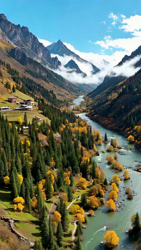 ɽ�Ⱥ���ɭ����Ȼ���