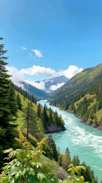 ɽ�����ɭ����Ȼ���