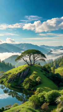 ɽ������ԵĴ����羰