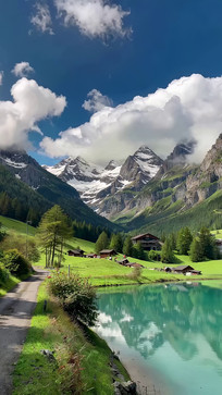 ɽ�������ѩɽ�羰