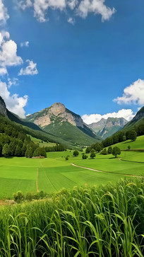 ɽ����ɫ��Ұ��Ȼ���