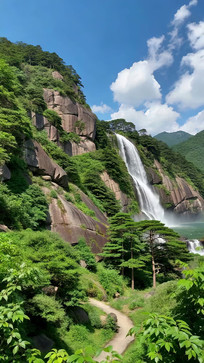 ɽ���ٲ���Ȼ�羰