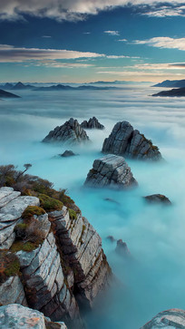 ɽ���ƺ���Ȼ�羰