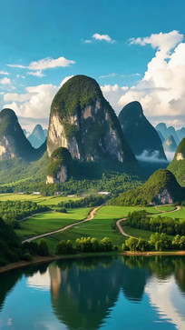 ɽˮ��԰��Ȼ�羰�ز�