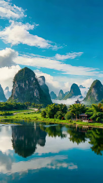 ɽˮ��Ȼ���