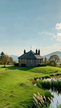 ��԰�ݵ��Ե�С�ݷ羰