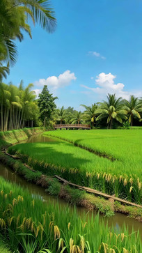 ��԰���ˮ��ũ�ﾰɫ