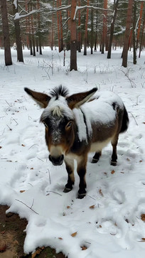 ѩ��ɭ���е�ë¿