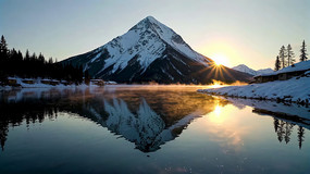 ѩɽ�����ճ���Ȼ����