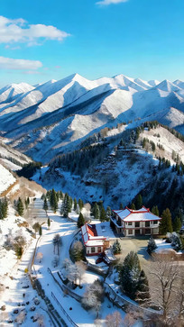 ѩɽ�µ���ʽ����ѩ��