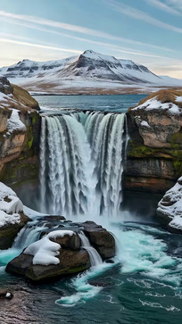 ѩɽ�µ�׳���ٲ�����