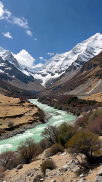 ѩɽ�º�����Ȼ���