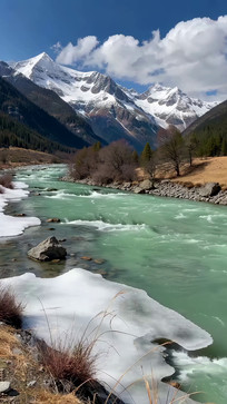 ѩɽ�º�����Ȼ���