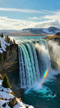 ѩɽ��׳���ٲ���Ȼ���