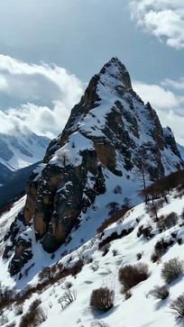 ѩɽ��Ȼ���