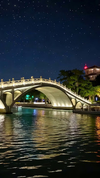 ҹ��ʯ���ǿ�ˮ�澰��