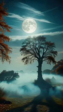 ��ҹ�µ���ľ����������