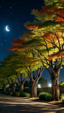 ��ҹ�¶����ľ�羰�ز�