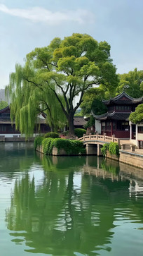 ��ʽ԰��ˮ��¥��羰