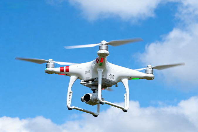 白色无人机 白色无人机