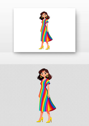 �ʺ�����ȹŮ�Բ廭