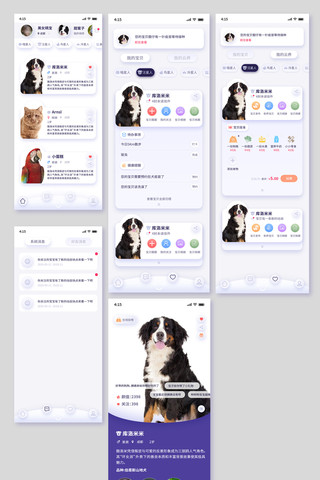 宠物领养APP界面设计 宠物领养APP界面设计