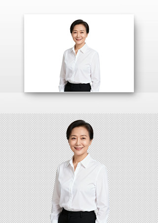 白色衬衫女性职业照 白色衬衫女性职业照