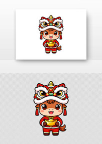 ��ͨ���꼪������ʨ���Ͳ廭Ԫ��