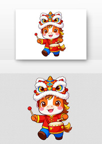 ��ͨС���ù�ϲ���װ��ʨͷ