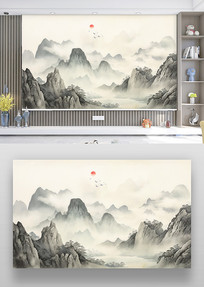 ɽˮ�������ӱ���ǽ