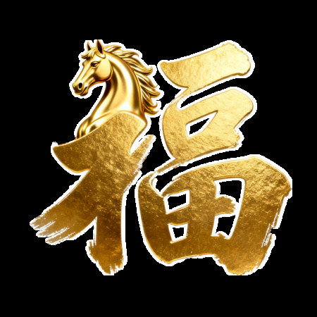 马年福字素材 马年福字素材