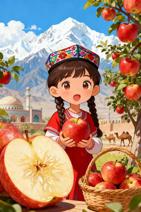 �½���������ά���СŮ������ƻ���廭�ز�