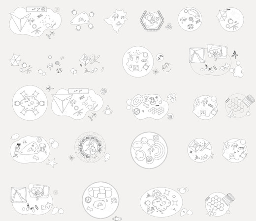 儿童娱乐区CAD图块 儿童娱乐区CAD图块