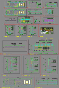 �����徰��ǽCADͼֽ